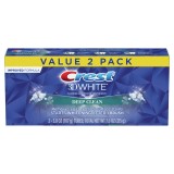 Set 2x Paste de Dinti, Crest, 3D White, Deep Clean, Albirea Dintilor, 107gr