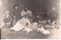 Fotografie tip carte postala necirculata din perioada interbelica