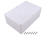 Carcasă universală KRADEX ZP210.140.75SB TM ASA 140x210x75mm cu bucșă din alamă