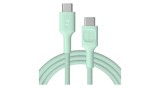 Cablu Greencell PowerStream USB-C 2m 100W &Icirc;ncărcare Rapidă PD Verde