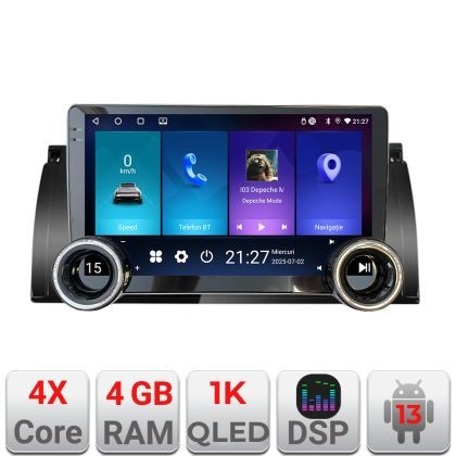 Navigatie BMW E39 si E53 Kit-082 Edotec 4+64 10.5 inch Incell 1K android Wifi 5Ghz gps internet CarStore Technology