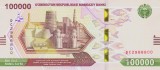 Bancnota Uzbekistan 100.000 Som 2021 - PNew UNC