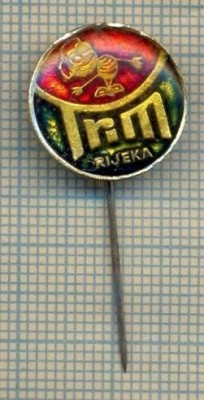 Y 222 INSIGNA- TRIM RIJEKA -CROATIA -IUGOSLAVIA -PENTRU COLECTIONARI foto