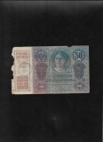 50 korona kronen 1919 seria350820 timbru special