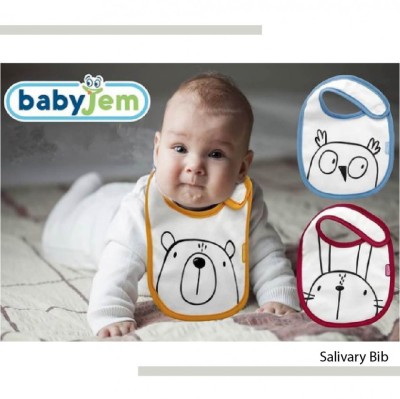 Baveta din bumbac babyjem (culoare: bleu) foto