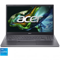 Laptop Acer 15.6&#039;&#039; Aspire 5 A515-58M, FHD IPS, Procesor Intel® Core™ i5-1335U (12M Cache, up to 4.60 GHz), 16GB DDR5, 512GB SSD, Intel Iris