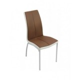 Scaun bucatarie BUC 234, piele ecologica, cadru metalic, 110 kg