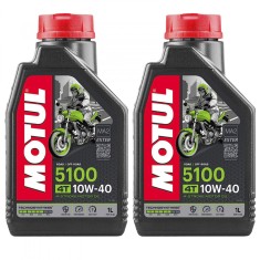 Pachet 2 litri Ulei motor Motul 4T 5100 MA2 10W40