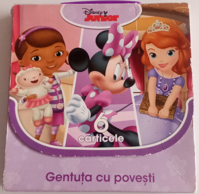 GENTUȚA CU POVEȘTI - 6 CĂRTICELE DE LA DISNEY JUNIOR - 2014 LITERA foto