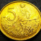 Moneda exotica 5 SANTEEM - ETIOPIA 1969, anul 1977 * cod 2631
