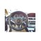 Husa volan cu striatii diverse culori Cod: SWC-001 - Negru
