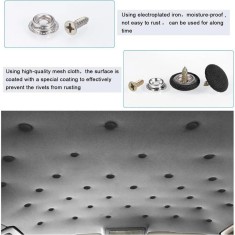 Set 35 nituri universale tip butoni capse reparare plafon auto ptr orice masina