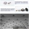 Set 35 nituri universale tip butoni capse reparare plafon auto ptr orice masina