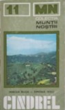 Muntii Cindrel (Harta Inclusa) - M. Buza, S. Fesci (1975) - Ghid Turistic, Harta detaliata, Colectia Muntii Nostri