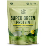 Pulbere proteica si detox BIO Super Verde, 71.1% proteina Iswari