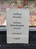 Mihai Beniuc, Inima bătr&icirc;nului bătr&acirc;nului Vezuv, ESPLA, București 1957, supracopertă, 155