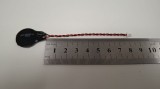 Baterie bios Laptop, CR2032W, 1HT85, 3V, 220mAh, CDA 61, 8.5cm, rosu si negru, conector JST-SH, 1.0 mm, 2 pini