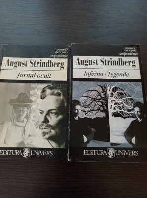 August Strindberg - Jurnal ocult + Inferno. Legende foto