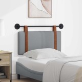 vidaXL Cap de pat suspendat Gri deschis 90 x 40 cm Lemn compozit 42031363