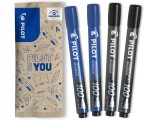 Cumpara ieftin Set flow pack marker P100 2x albastru + 2x negru