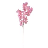 Cumpara ieftin Set 3 crengute flori Piersic artificiale roz maro II 20x10x106 cm