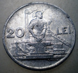 7.847 ROMANIA RPR 20 LEI 1951, Aluminiu