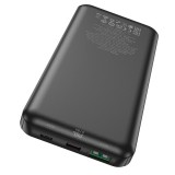 Powerbank HOCO 10000 mAh PD QC3.0 3A 20W J102 negru