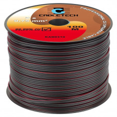 Cablu Difuzor Cabletech Cupru Rola 100 m 2x0.75 mm2