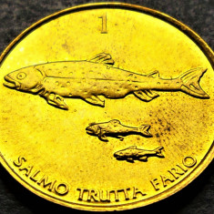 Moneda 1 TOLAR (Tolarjev) - SLOVENIA, anul 2000 *cod 1977 = A.UNC