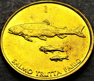 Moneda 1 TOLAR (Tolarjev) - SLOVENIA, anul 2000 *cod 1977 = A.UNC foto