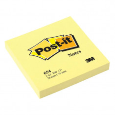 Notes adeziv Post-it&reg; Canary Yellow&trade; 76 x 76 mm