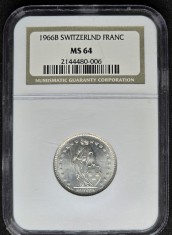 NGC MS64 Elveția