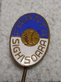 Insigna (f.rara) fotbal - &quot;FAIANTA&quot; SIGHISOARA