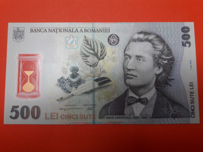 Bancnota 500 lei 2005(2005) - aUNC++++ ---&amp;gt; UNC foto