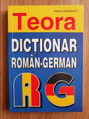 DICTIONAR ROMAN-GERMAN - Sireteanu, Tomeanu foto