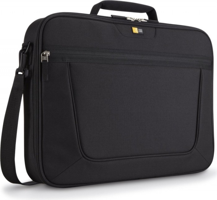 GEANTA CASE LOGIC, pt. notebook de max. 17 inch, 1 compartiment, buzunar frontal, waterproof, poliester, negru, 3201490 &quot;VNCI-217 BLACK&quot;