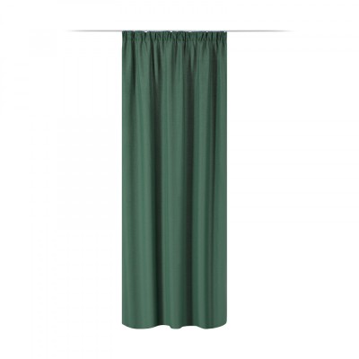 Draperie Elfie Opac cu rejansa Jemidi, 140 x 245 cm, Verde, Poliester, 55333.80 foto