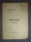 MARIA CIOBANU Doina Legenda 1912, Carte Veche Folclor, Concordia Arad, Lipsa Coperta