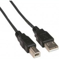 CABLU USB SPACER pt. imprimanta USB 2.0 (T) la USB 2.0 Type-B (T) 4.5m black SPC-USB-AMBM-15