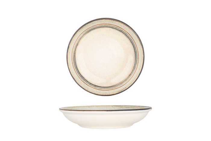 Bonna Placa de service - Cortado - Por&Aring;&pound;elan - 20 cm (500cc) - set de 2