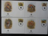 Somalia-WWF,FDC antilope-set complet