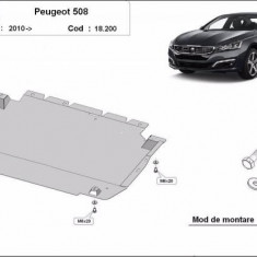 Scut motor metalic Peugeot 508 2011-2018