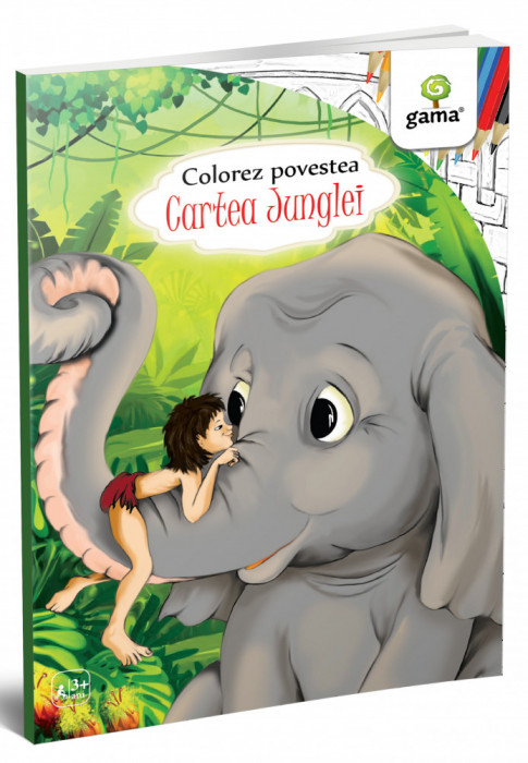 Cartea Junglei Colorez povestea