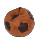 BEAN BAG MEGA BALL (XXL) - IMITATIE PIELE - CONIAC/DIVERSE CULORI - Negru 21901