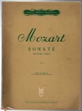 Mozart - Sonate - partituri pian vol. II, Ed. Muzicala, 1967