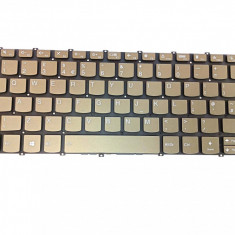 Tastatura laptop, Lenovo, IdeaPad Flex 5-14ITL05 Type 82HS, 82LT, iluminata, maronie, layout UK