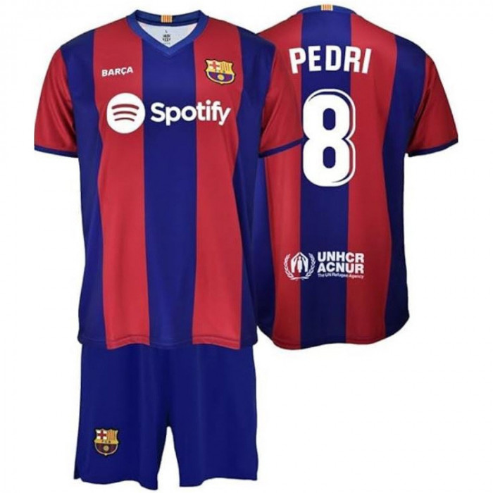 FC Barcelona set de copii replica 23/24 Home Pedri - 10 let