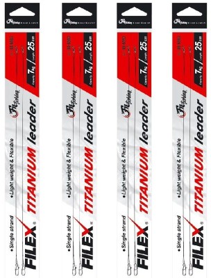 Struna Filex Titanium Leader, 9kg, 25cm, 2buc/pac foto