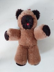 Urs, ursulet vechi, vintage, Shanghai Dolls Factory SDF, anii 70 China, 22cm
