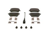 Set placute frana disc VW California T5 Camper, California T6 Camper, Multivan T5, Multivan T6, Transporter T5, 58.6x116.2x17.5mm, OE 7E0698451A